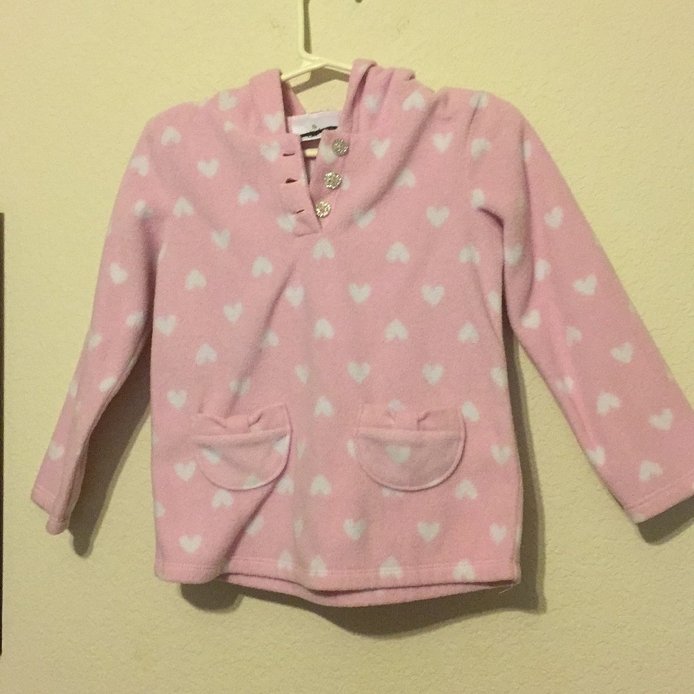 🐸 fleece pull over sweater 3T 🐸